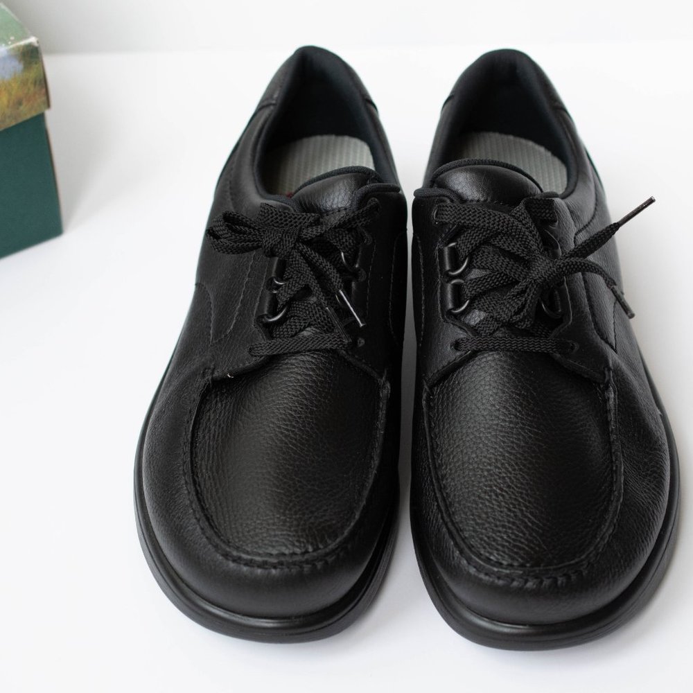 SAS Bout Time Black Leather Shoes, NEW, Size11.5 WW, Soft and Comfortable - Picture 8 of 13